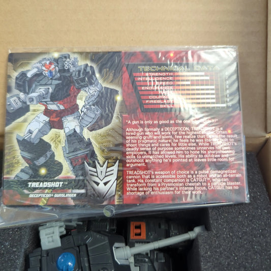 Treadshot 2014 BOTCON Transformer Figure in box FRENLY BRICKS - Open 7 Days