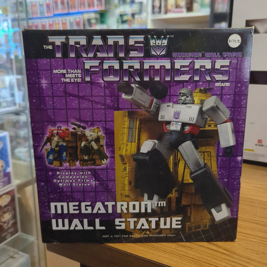 Transformers Decepticon Megatron Wall Statue Diamond Select ArtAsylum G1 MIB COA FRENLY BRICKS - Open 7 Days