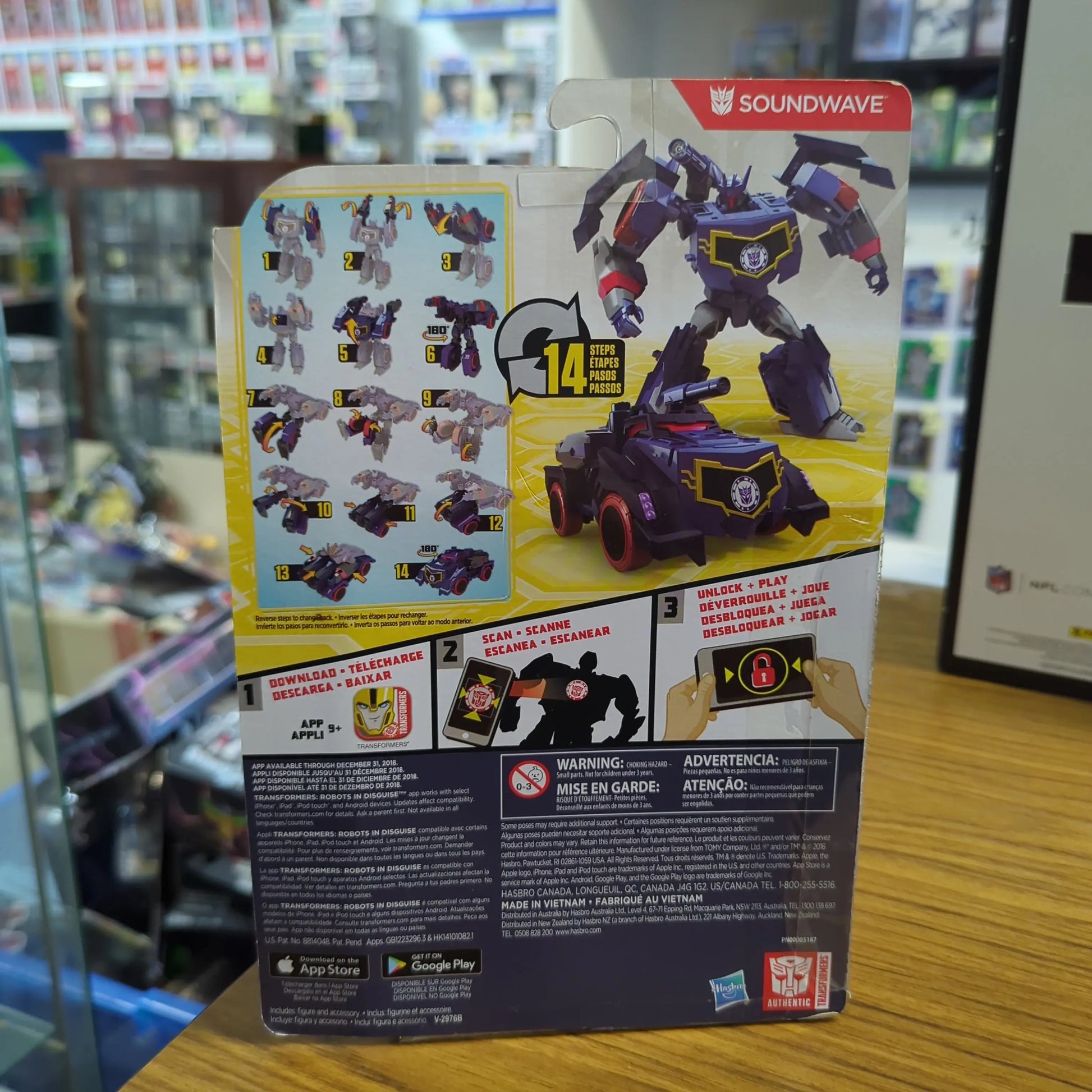 Transformers Robots In Disguise Combiner Force Soundwave Figure FRENLY BRICKS - Open 7 Days