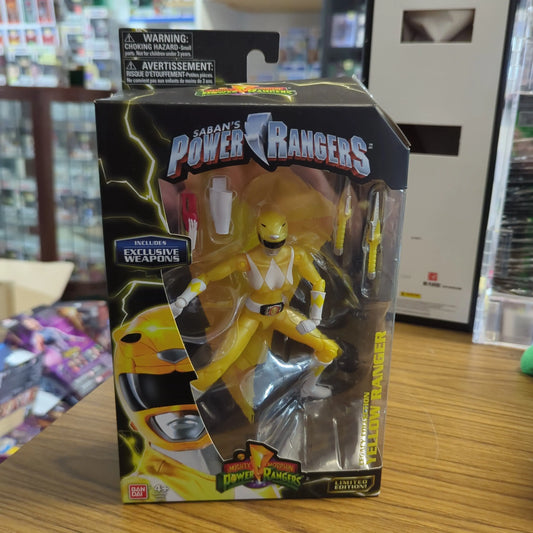 Power Rangers Legacy Collection! Yellow Ranger - Limited Edition! Saban's - New FRENLY BRICKS - Open 7 Days