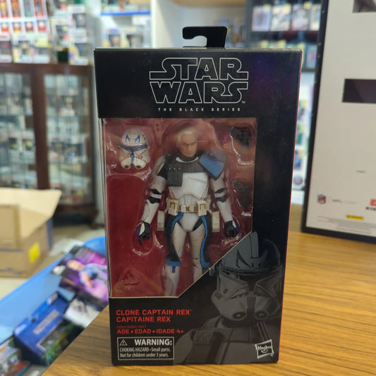 Hasbro Star Wars The Black Series 6 Inch Clone Wars 59 Clone Captain Rex FRENLY BRICKS - Open 7 Days