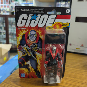 Hasbro GI Joe Destro Cobra the Enemy Retro 3.75 Inch Action Figure FRENLY BRICKS - Open 7 Days