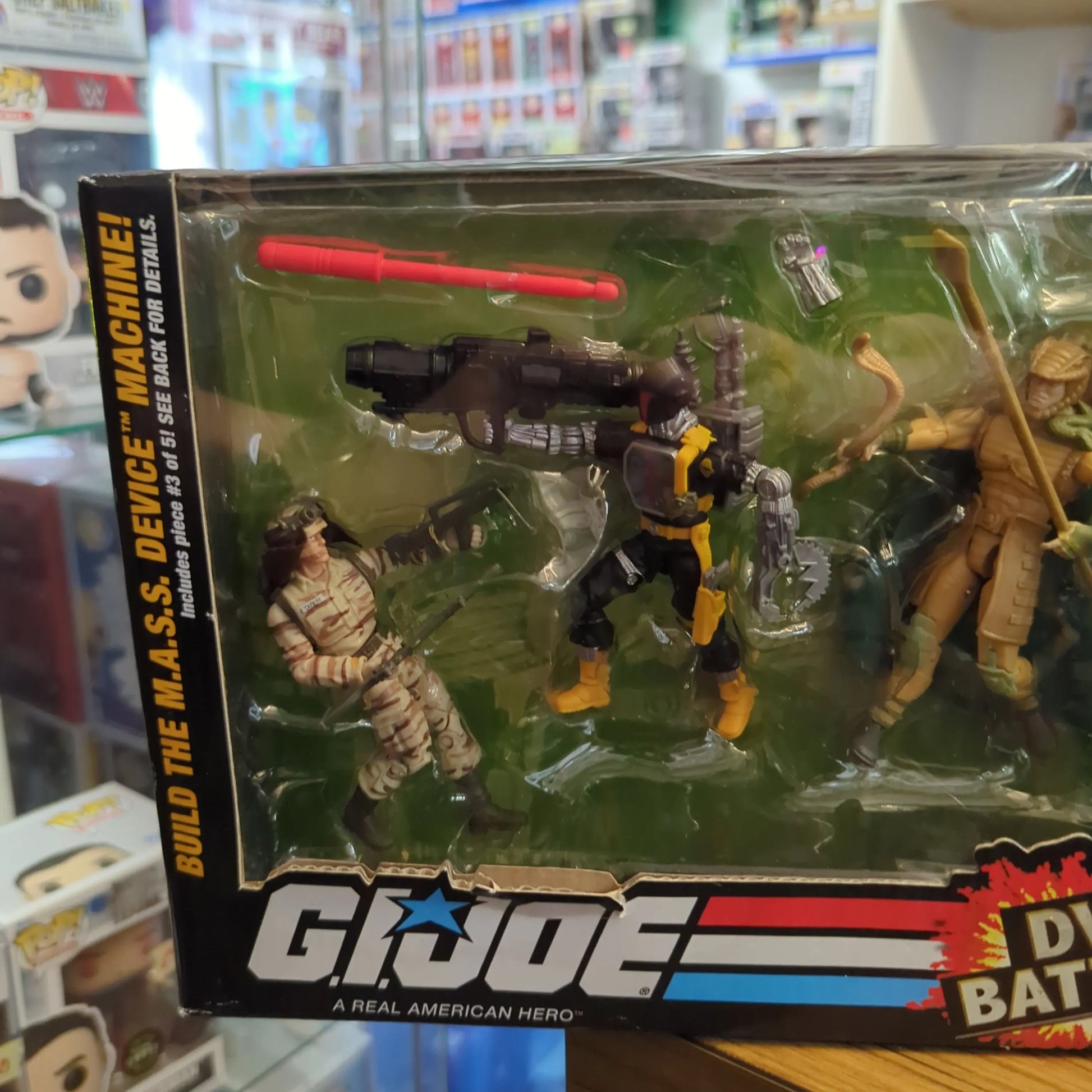 GI Joe DVD Battles "Arise, Serpentor, Arise" Build The Mass Device *box damage* FRENLY BRICKS - Open 7 Days