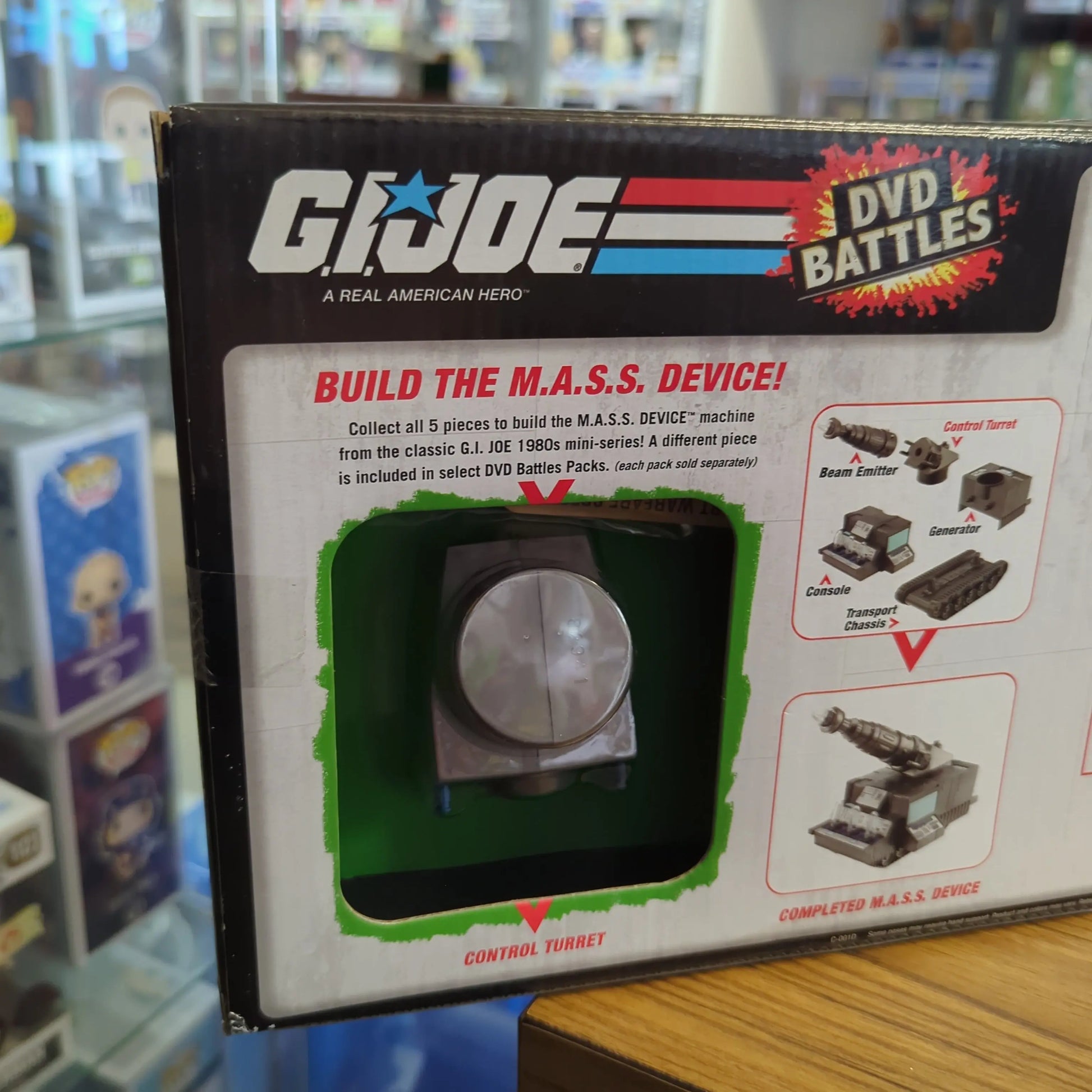 GI Joe DVD Battles "Arise, Serpentor, Arise" Build The Mass Device *box damage* FRENLY BRICKS - Open 7 Days