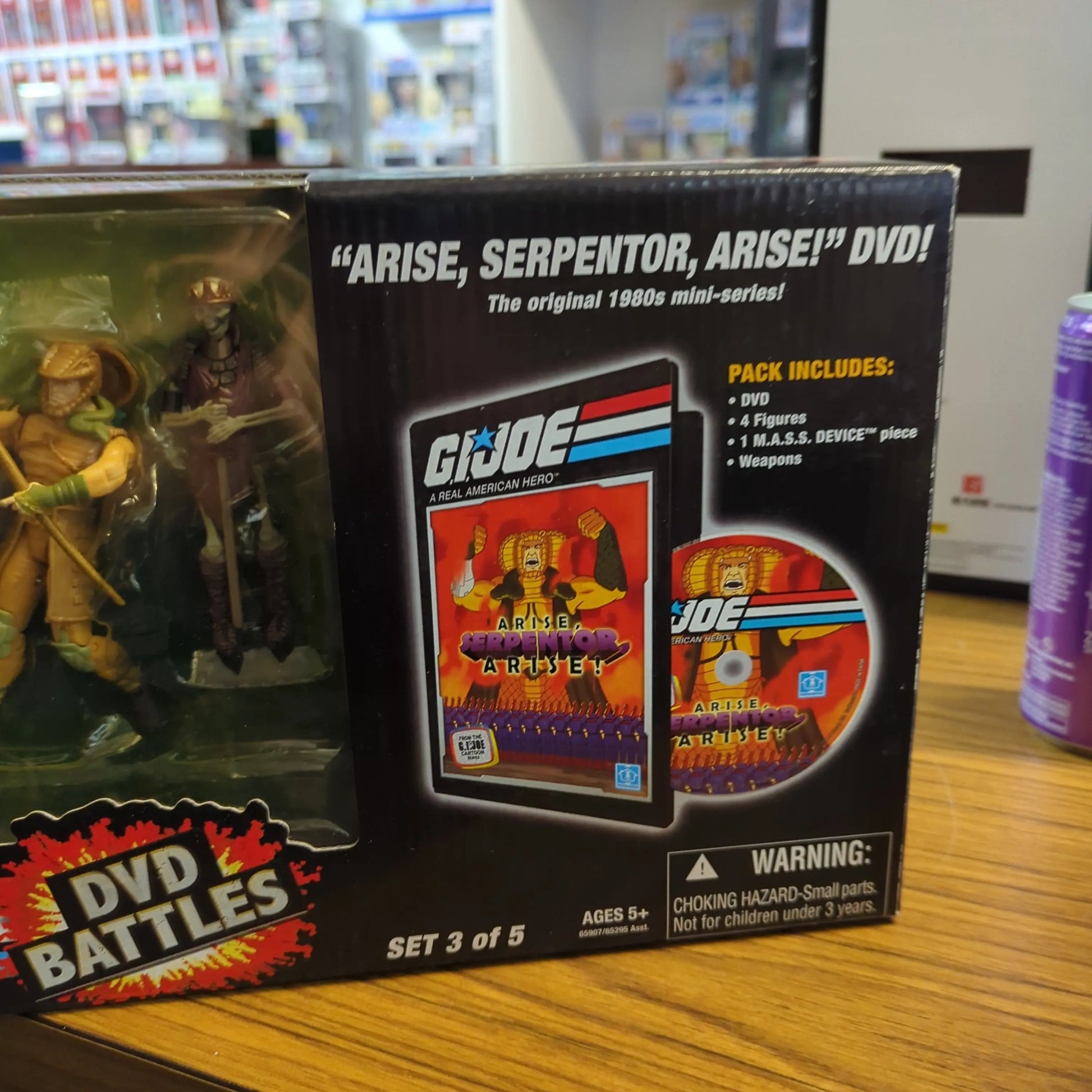 GI Joe DVD Battles "Arise, Serpentor, Arise" Build The Mass Device FRENLY BRICKS - Open 7 Days