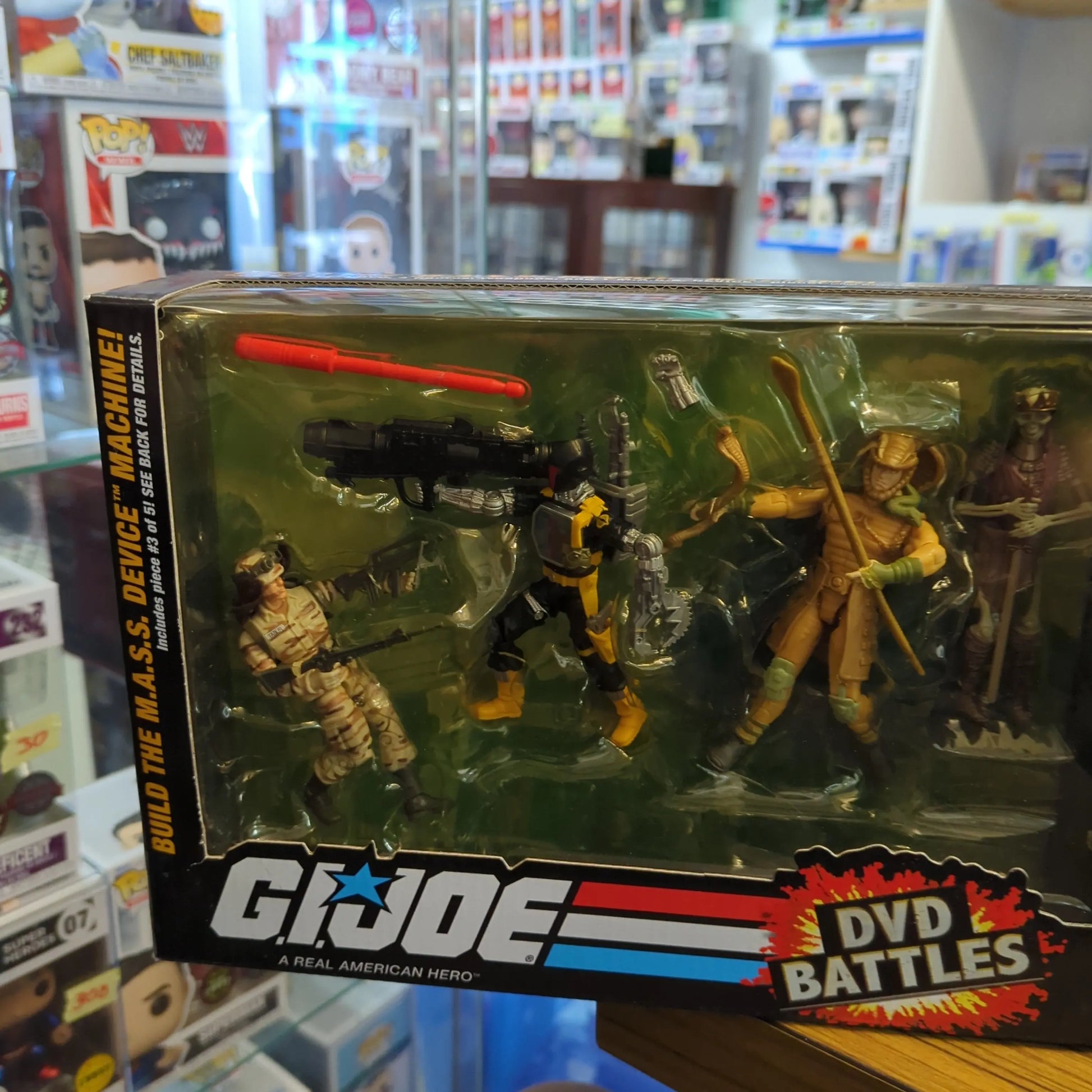 GI Joe DVD Battles "Arise, Serpentor, Arise" Build The Mass Device FRENLY BRICKS - Open 7 Days