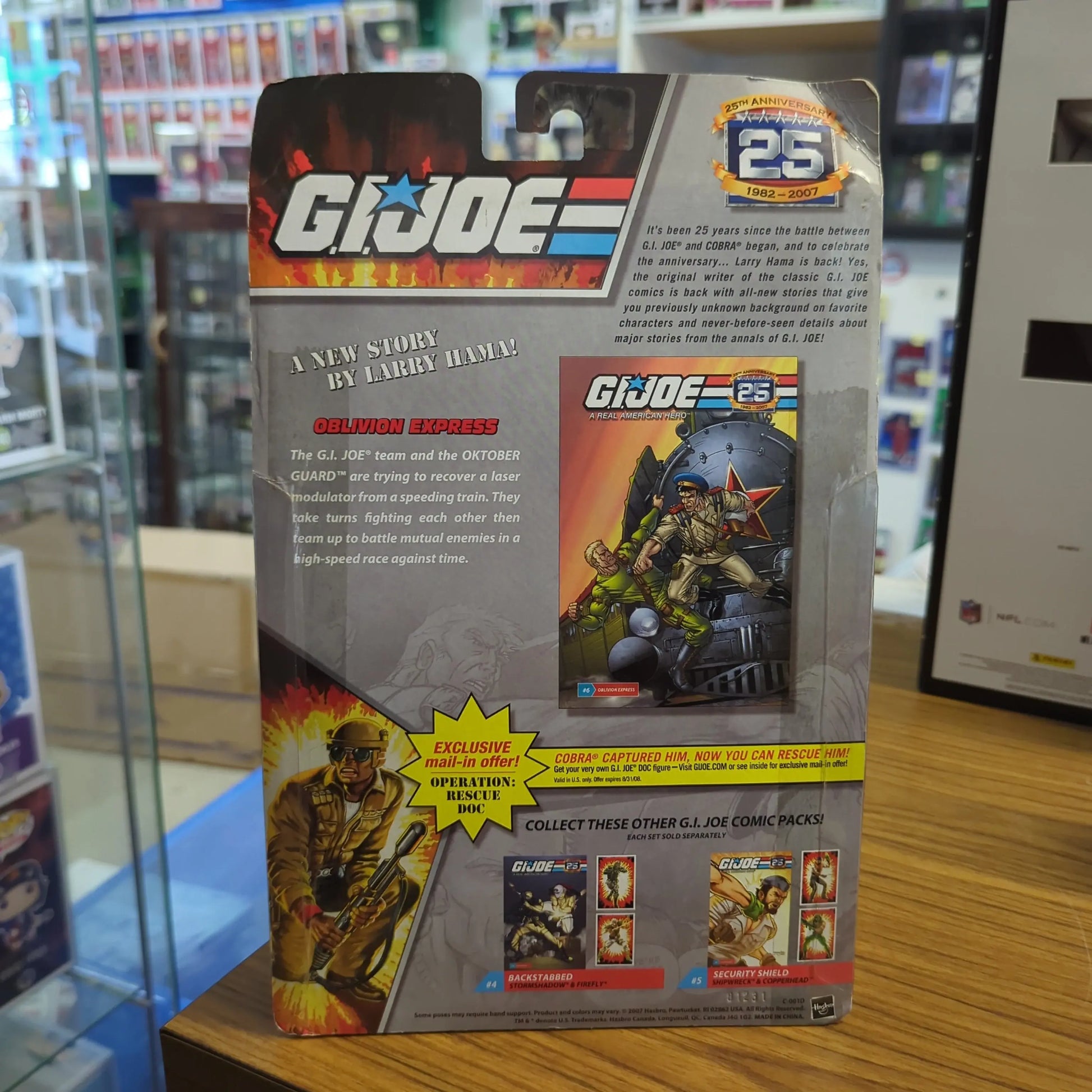 G.I. Joe Gijoe 2007 Comic Pack Duke and Red Star MOC FRENLY BRICKS - Open 7 Days