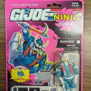 GI Joe Ninja Force Bushido Snow Ninja (1992) Hasbro 3.75 Inch Figure FRENLY BRICKS - Open 7 Days