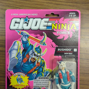 GI Joe Ninja Force Bushido Snow Ninja (1992) Hasbro 3.75 Inch Figure FRENLY BRICKS - Open 7 Days