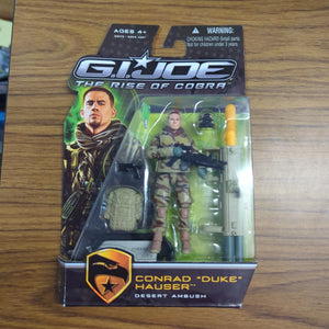 GI Joe The Rise of Cobra Conrad Duke Hauser Desert Ambush Action Figure FRENLY BRICKS - Open 7 Days