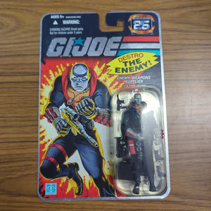 GI Joe 25th Anniversary Destro The Enemy (2007) Hasbro 3.75 Inch Figure FRENLY BRICKS - Open 7 Days