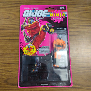 1992 GI Joe Ninja Force Slice Orange Swordsman 3.75