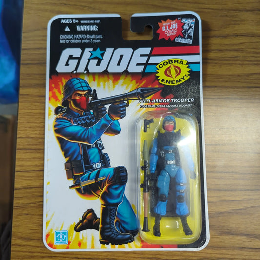 2008 Hasbro GI Joe ARAH Comic Series Action Figure Cobra Bazooka Trooper FRENLY BRICKS - Open 7 Days