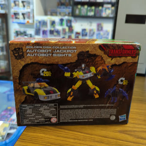 TRANSFORMERS WAR for CYBERTRON GOLDEN DISK COLLECTION AUTOBOT JACKPOT / SIGHTS FRENLY BRICKS - Open 7 Days