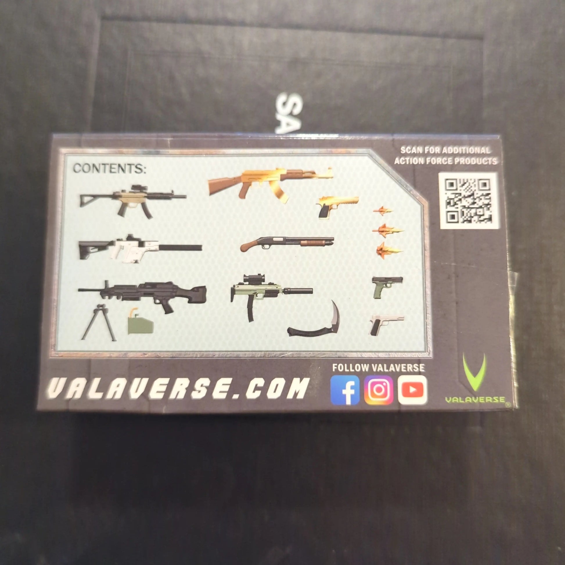 2021 Valaverse Kickstarter 6" Action Force Series 1 Weapons Pack Bravo FRENLY BRICKS - Open 7 Days