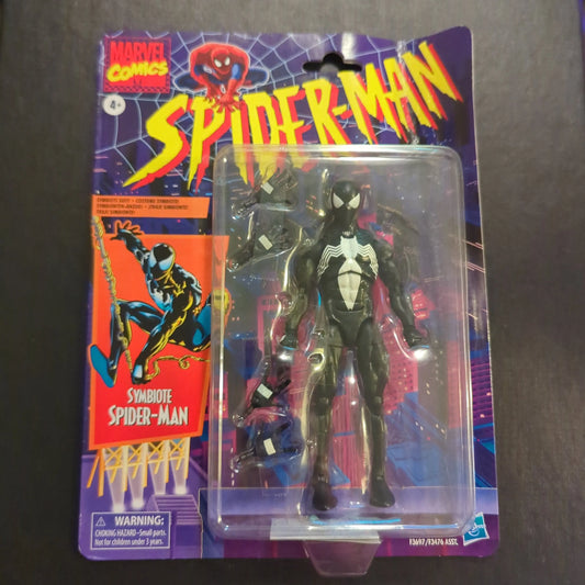 Marvel Legends Spider Man Retro Symbiote Spider-man Venom Black 6" Action Figure FRENLY BRICKS - Open 7 Days