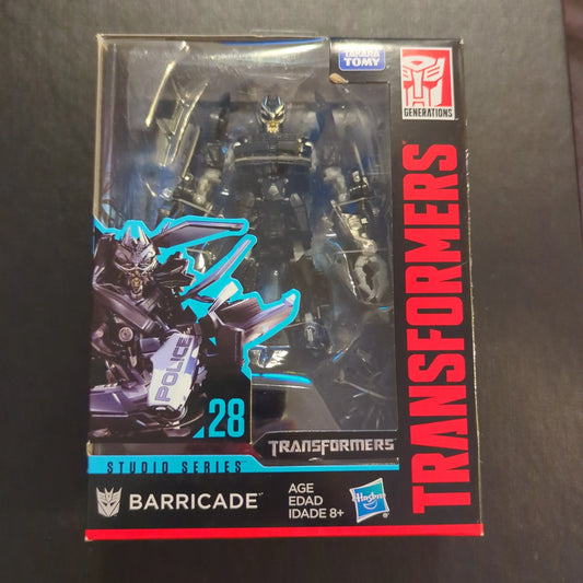 TRANSFORMERS STUDIO SERIES BARRICADE 28 Deluxe Class Hasbro 2019 FRENLY BRICKS - Open 7 Days