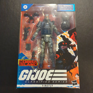 Hasbro GI Joe Classified Series FIREFLY Cobra Island Target Exclusive 21 MIB FRENLY BRICKS - Open 7 Days