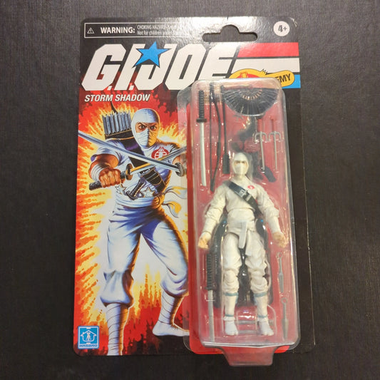 G.I. Joe Storm Shadow Retro Collection Action Figure Hasbro *loose card* see pics FRENLY BRICKS - Open 7 Days