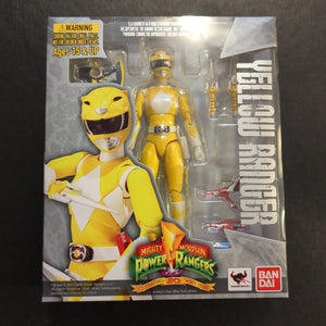 Power Rangers Mighty Morphin S.H. Figuarts Yellow Ranger Action Figure FRENLY BRICKS - Open 7 Days