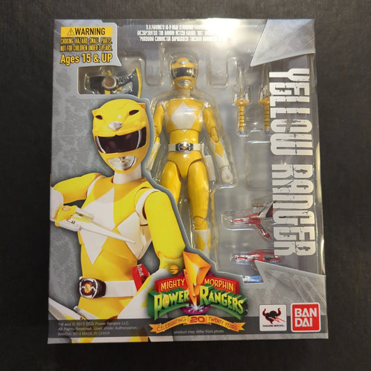 Power Rangers Mighty Morphin S.H. Figuarts Yellow Ranger Action Figure FRENLY BRICKS - Open 7 Days