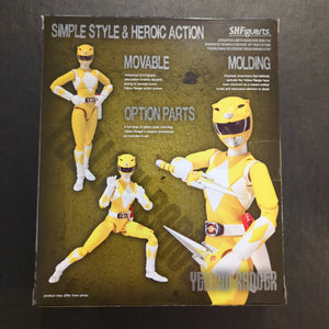 Power Rangers Mighty Morphin S.H. Figuarts Yellow Ranger Action Figure FRENLY BRICKS - Open 7 Days