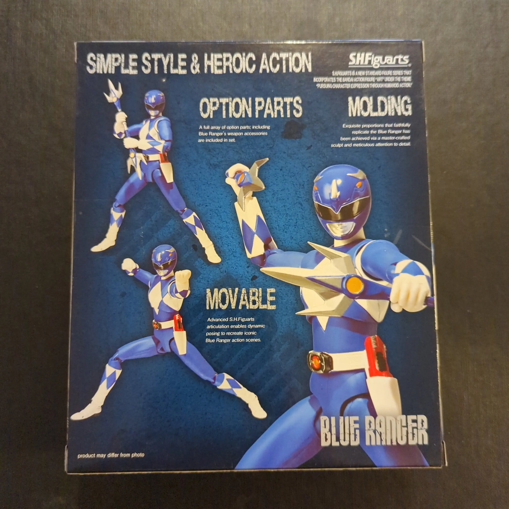 Power Rangers Mighty Morphin S.H. Figuarts Blue Ranger Action Figure FRENLY BRICKS - Open 7 Days