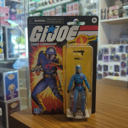 G.I. Joe Retro Collection Cobra Commander 3.75 Inch Figure New 2020 Hasbro FRENLY BRICKS - Open 7 Days