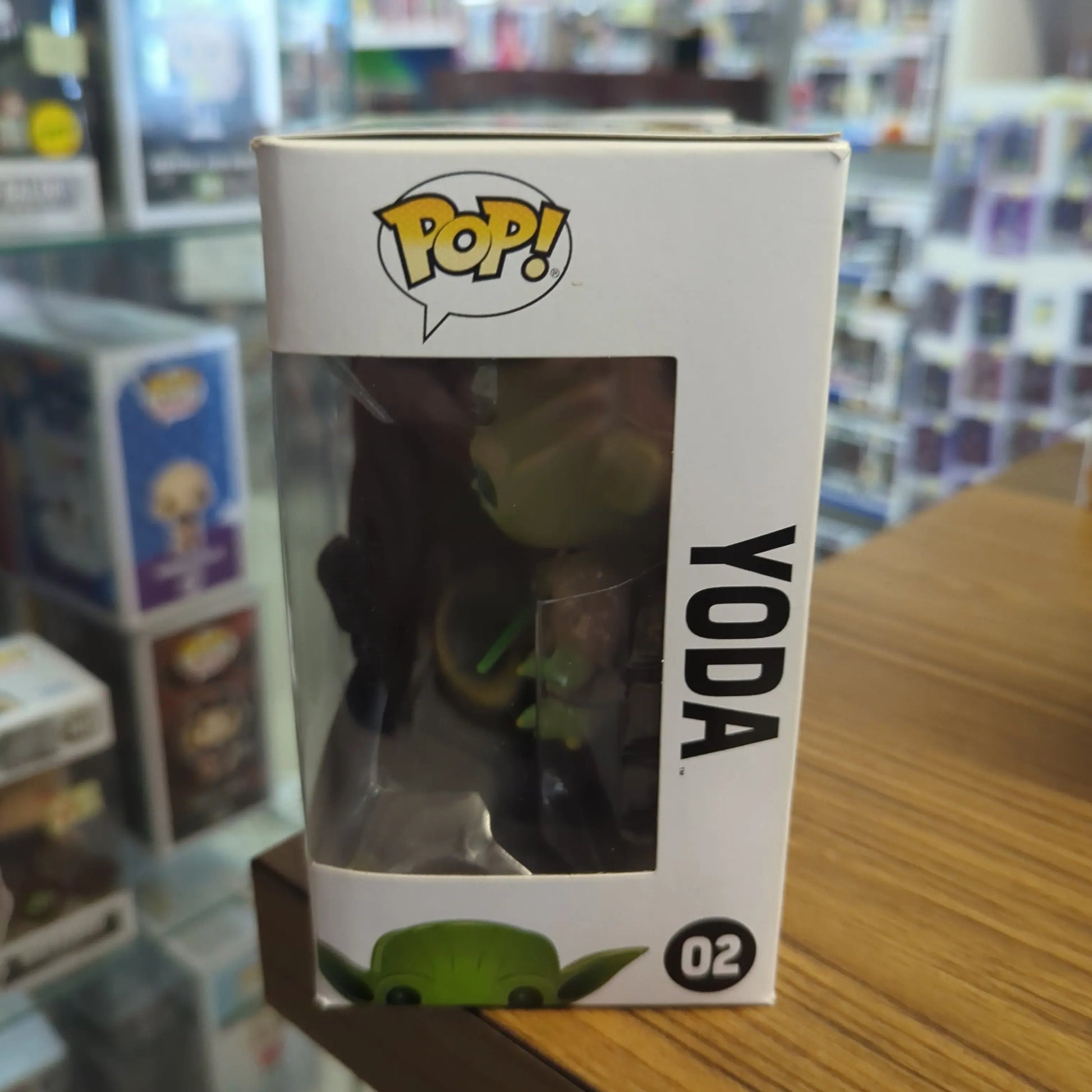 FUNKO POP 02  Star Wars Yoda FRENLY BRICKS - Open 7 Days