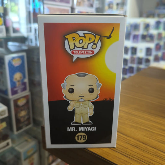 Funko POP! Movies Karate Kid Mr. Miyagi #179 Vinyl Figure Vaulted FRENLY BRICKS - Open 7 Days