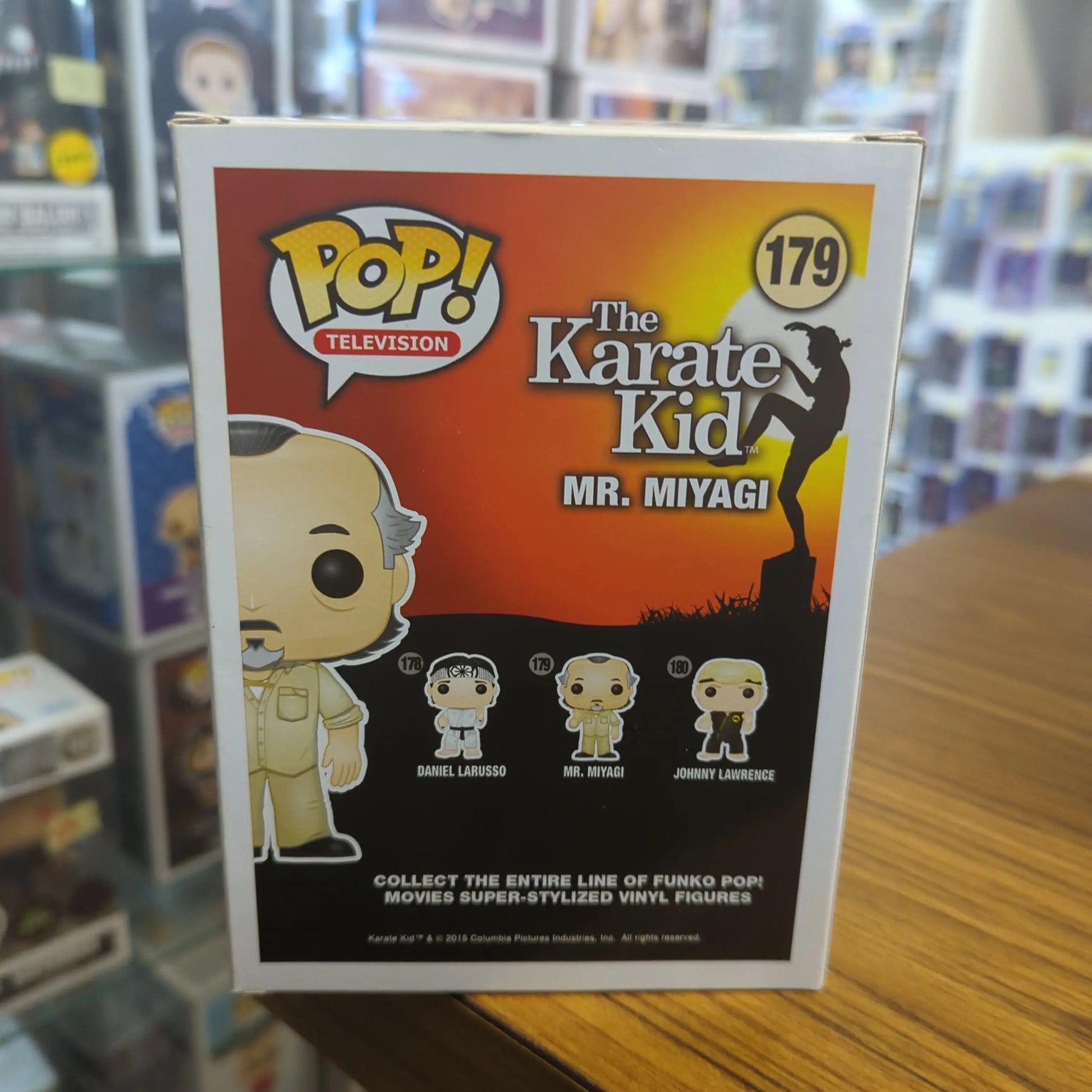 Funko POP! Movies Karate Kid Mr. Miyagi #179 Vinyl Figure Vaulted FRENLY BRICKS - Open 7 Days