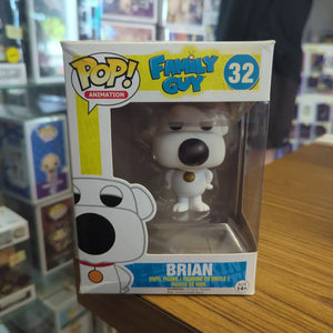 Funko POP! Family Guy Brian #32 FRENLY BRICKS - Open 7 Days