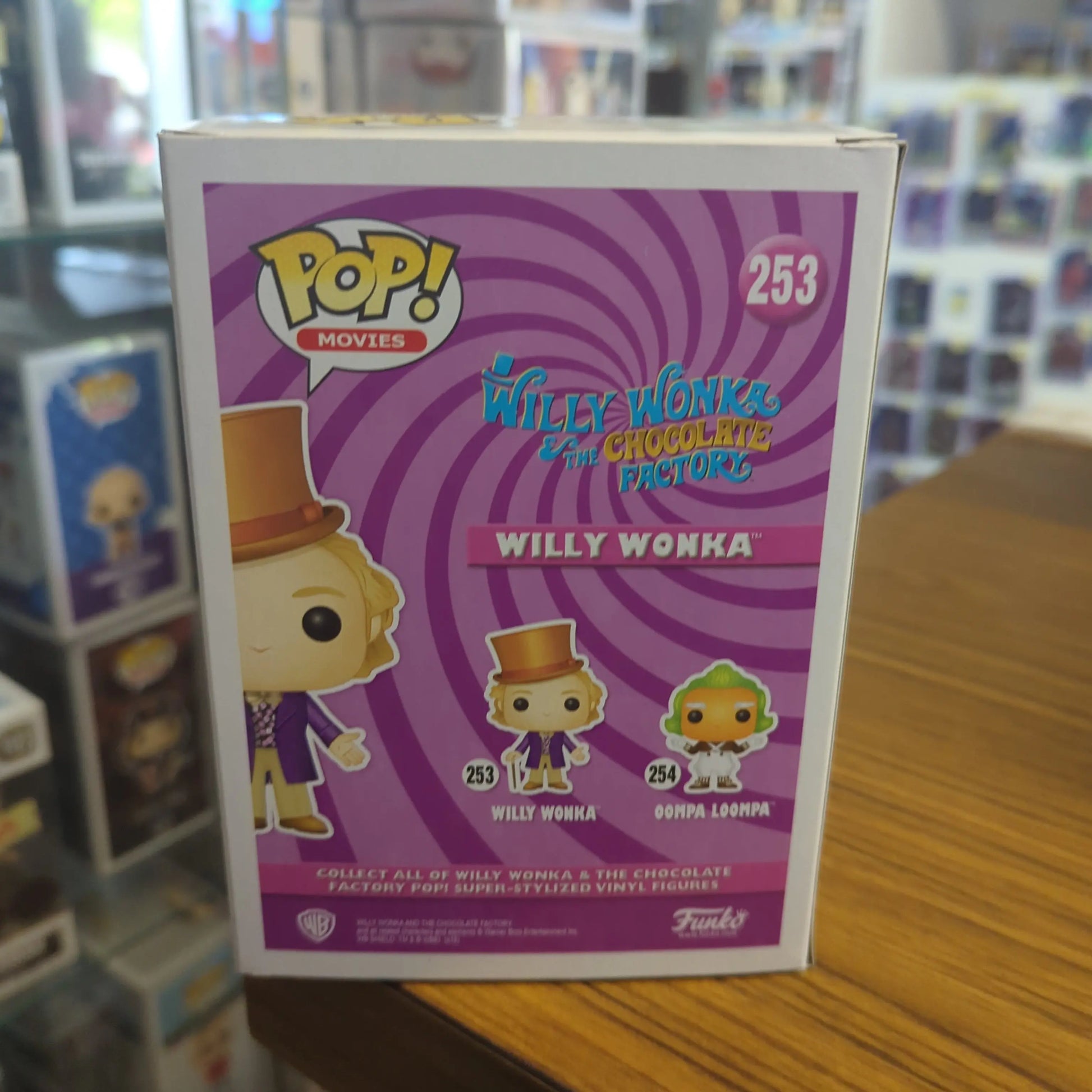 Willy Wonka 253 Funko POP Vinyl FRENLY BRICKS - Open 7 Days