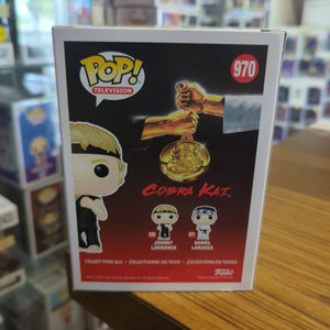 Johnny Lawrence 970 ~ Cobra Kai ~ Funko Pop Vinyl ~ Television FRENLY BRICKS - Open 7 Days