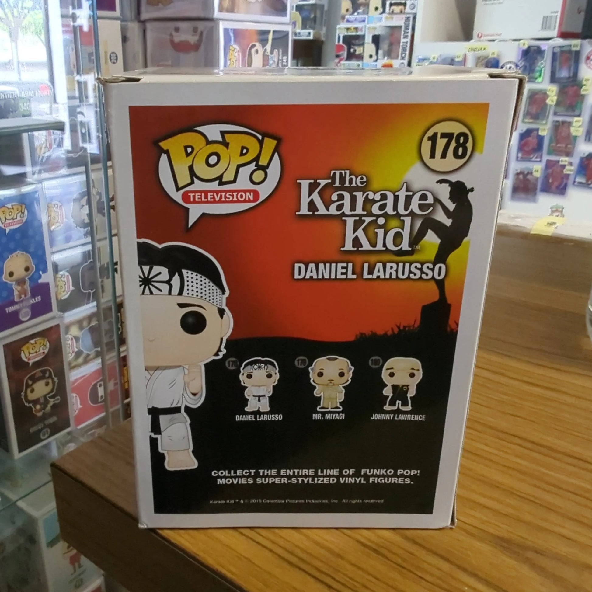 Funko Pop! The Karate Kid Daniel Larusso #178 VAULTED FRENLY BRICKS - Open 7 Days