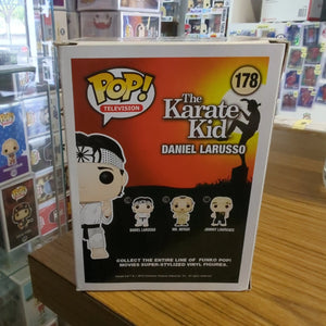 Funko Pop! The Karate Kid Daniel Larusso #178 VAULTED FRENLY BRICKS - Open 7 Days