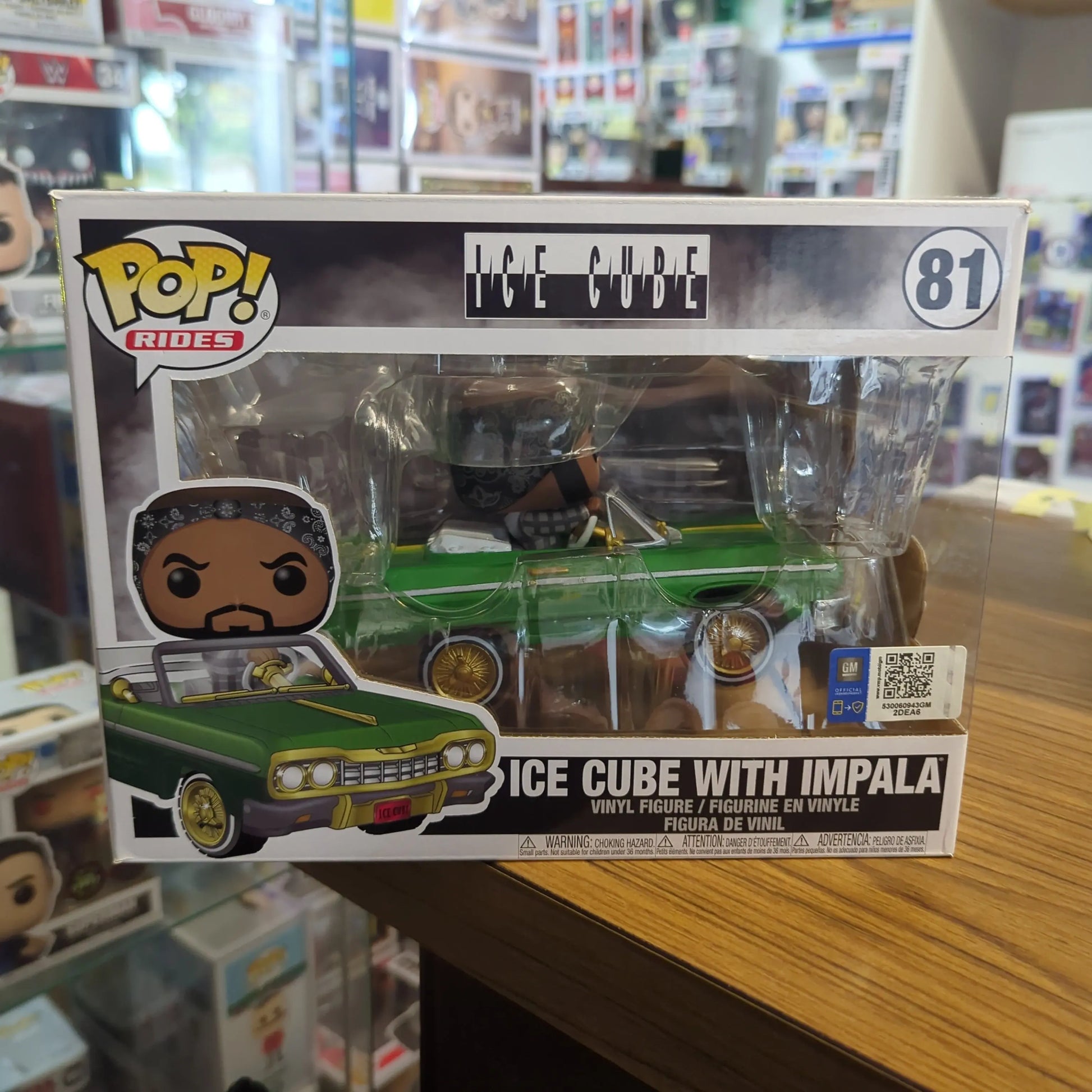 Funko Pop! Music - Ice Cube in Impala (6 inch) Vinyl Figure FRENLY BRICKS - Open 7 Days