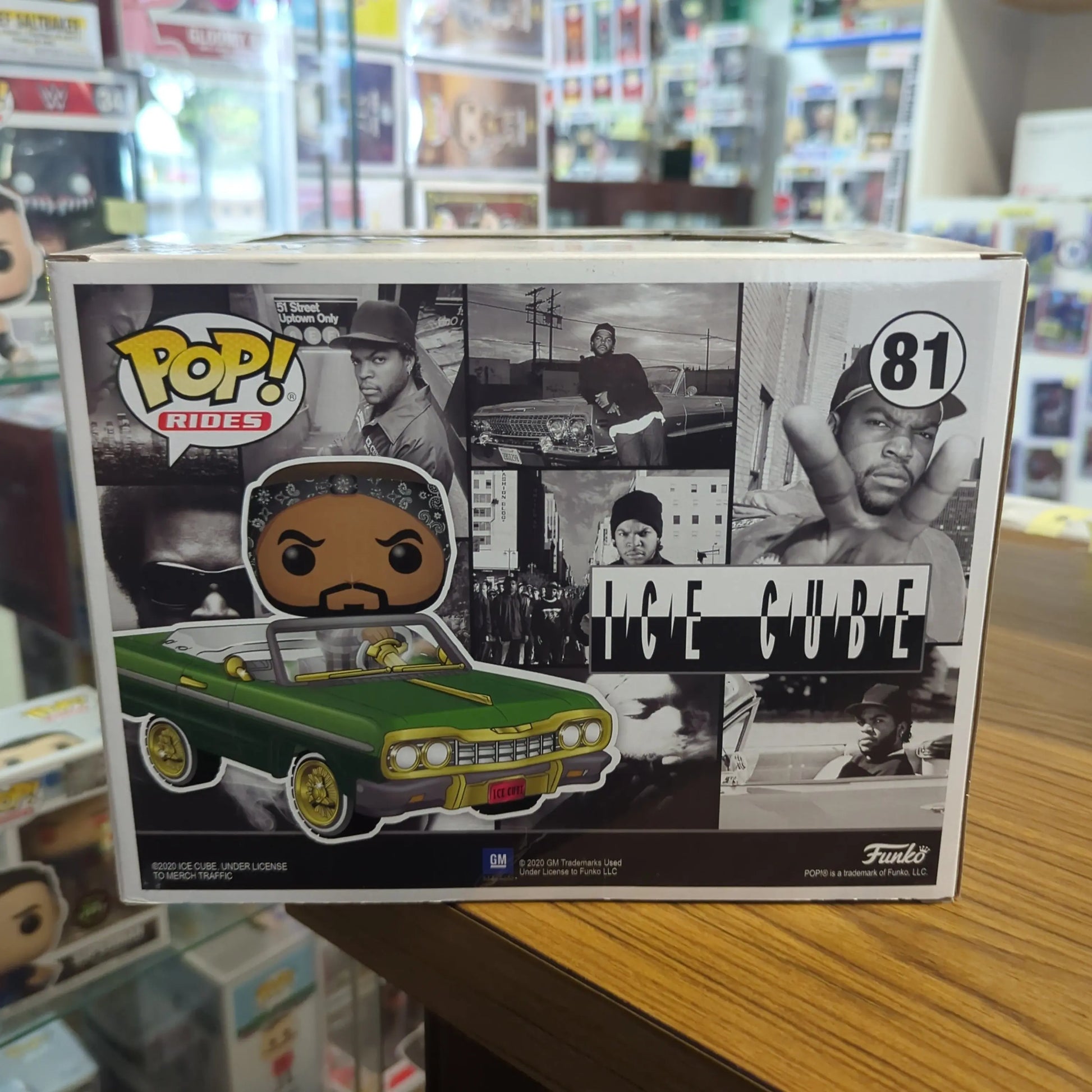 Funko Pop! Music - Ice Cube in Impala (6 inch) Vinyl Figure FRENLY BRICKS - Open 7 Days