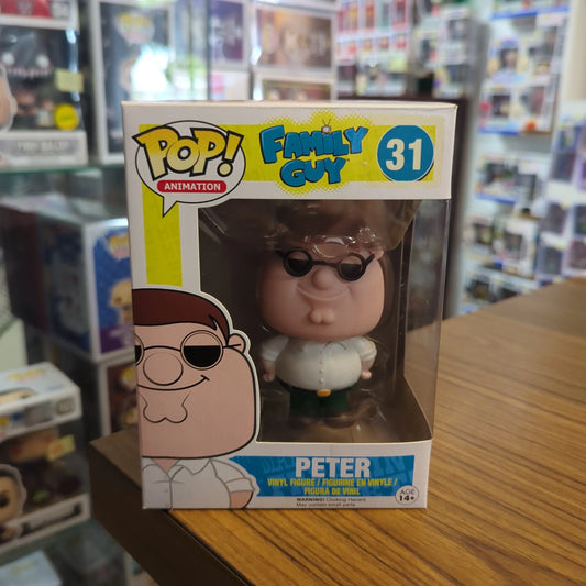 Funko Pop Vinyl Peter 31 Family Guy Rare Original 2015 Vaulted Pop FRENLY BRICKS - Open 7 Days