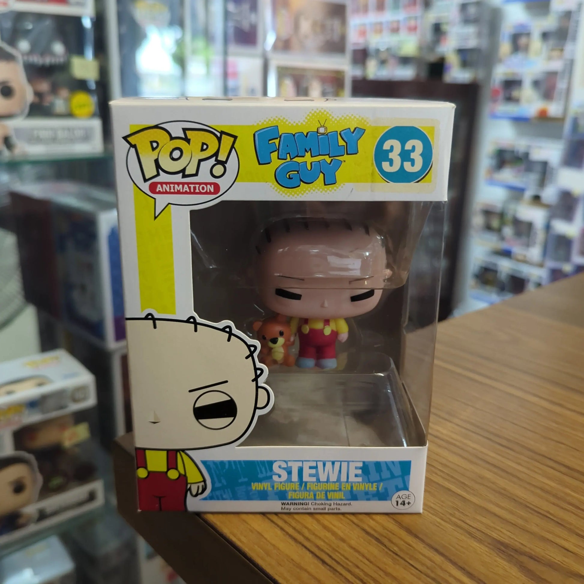 Stewie 33 ~ Family Guy ~ Funko Pop Vinyl ~ Animation FRENLY BRICKS - Open 7 Days