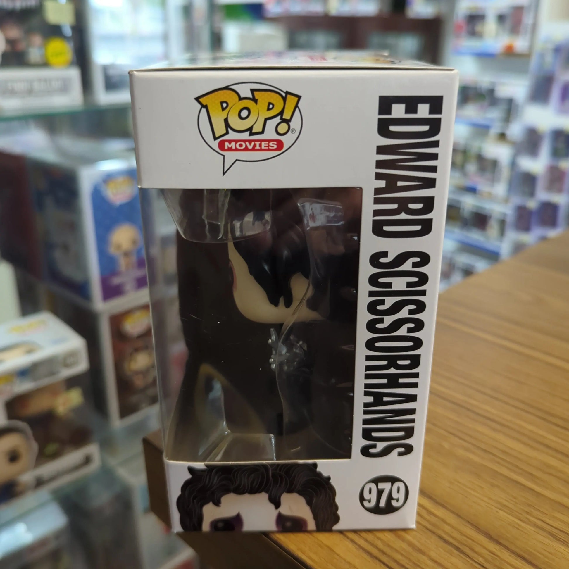 EDWARD SCISSORHANDS - EDWARD POP MOVIES VINYL FIGURE FUNKO 979 FRENLY BRICKS - Open 7 Days