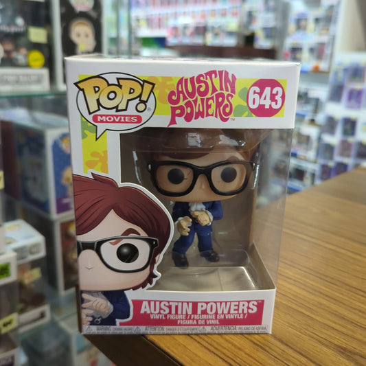 Funko Pop Movie Vinyl Figure - Austin Powers # 643 FRENLY BRICKS - Open 7 Days