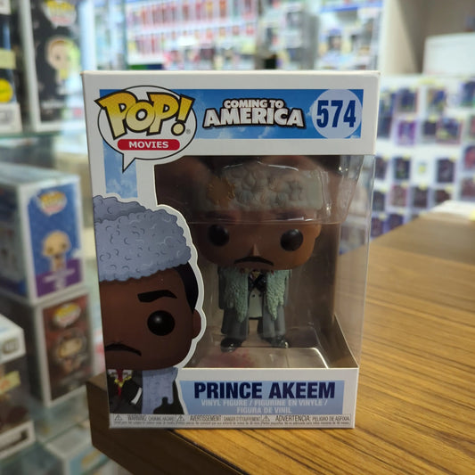 Funko POP Prince Akeem Zamunda Coming to America Exclusive Vinyl Figure 574 FRENLY BRICKS - Open 7 Days