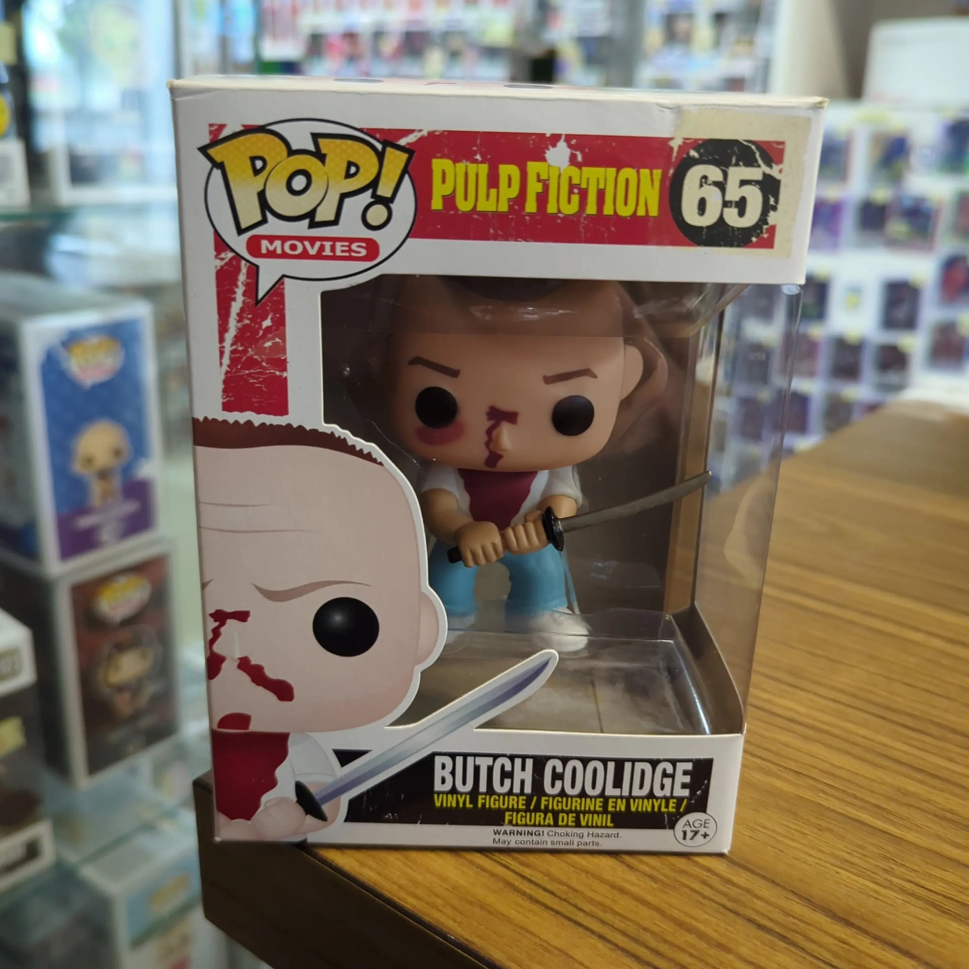 Funko Pop! - Movies 65 - Butch Coolidge (Pulp Fiction / Bruce Willis) FRENLY BRICKS - Open 7 Days