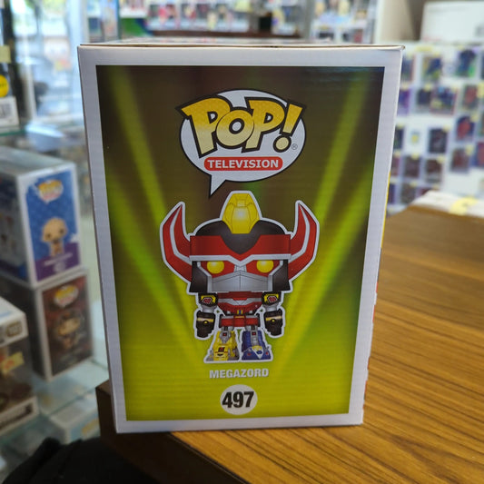 Funko Pop! Television - MEGAZORD (Black & Gold) (6-Inch) - Power Rangers - 497 FRENLY BRICKS - Open 7 Days