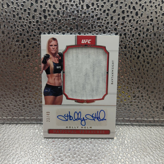 Panini National Treasures - UFC /49 Holly Holm PATCH AUTO FRENLY BRICKS - Open 7 Days