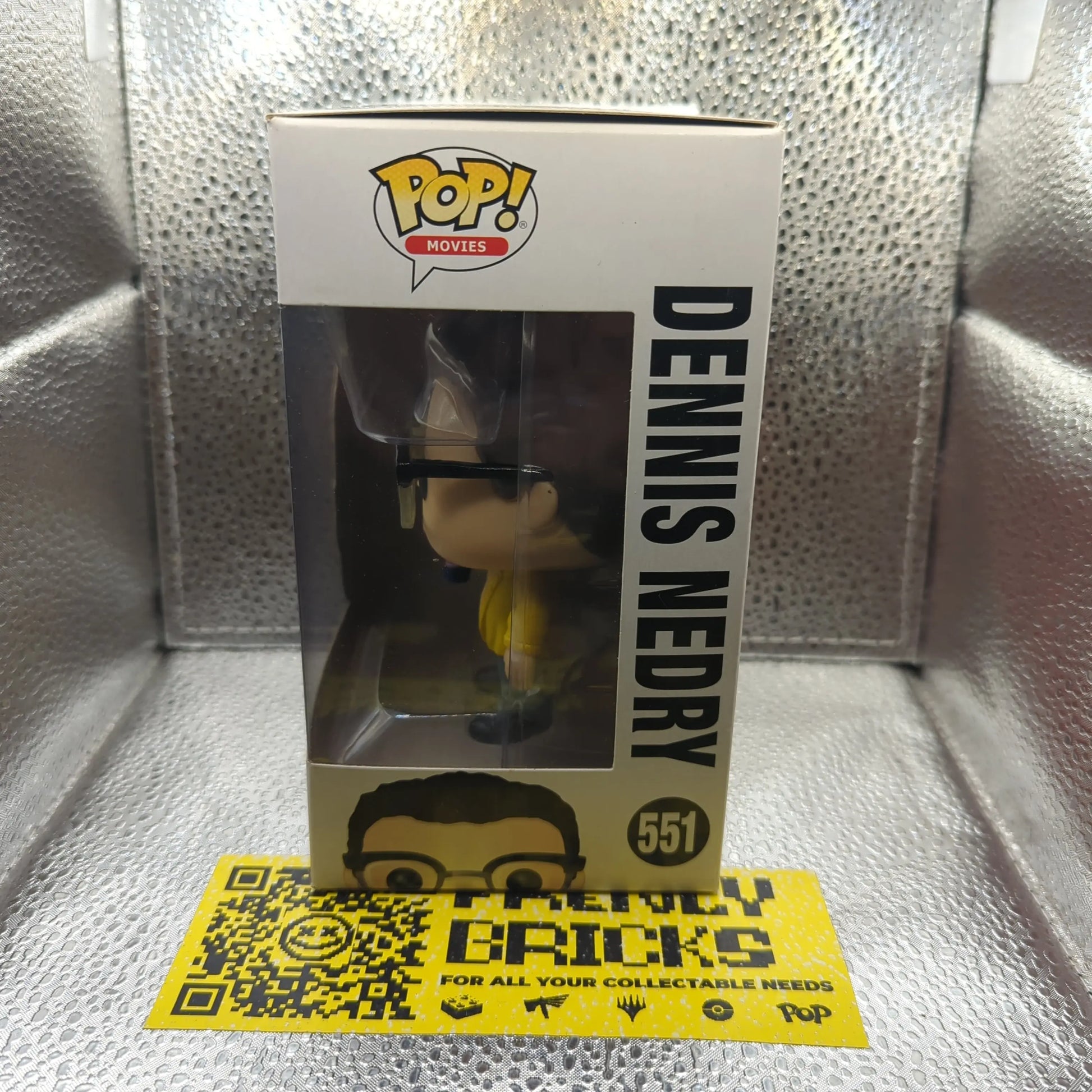 Funko Pop! Jurassic Park 25th Anniversary Dennis Nedry 551 FRENLY BRICKS - Open 7 Days