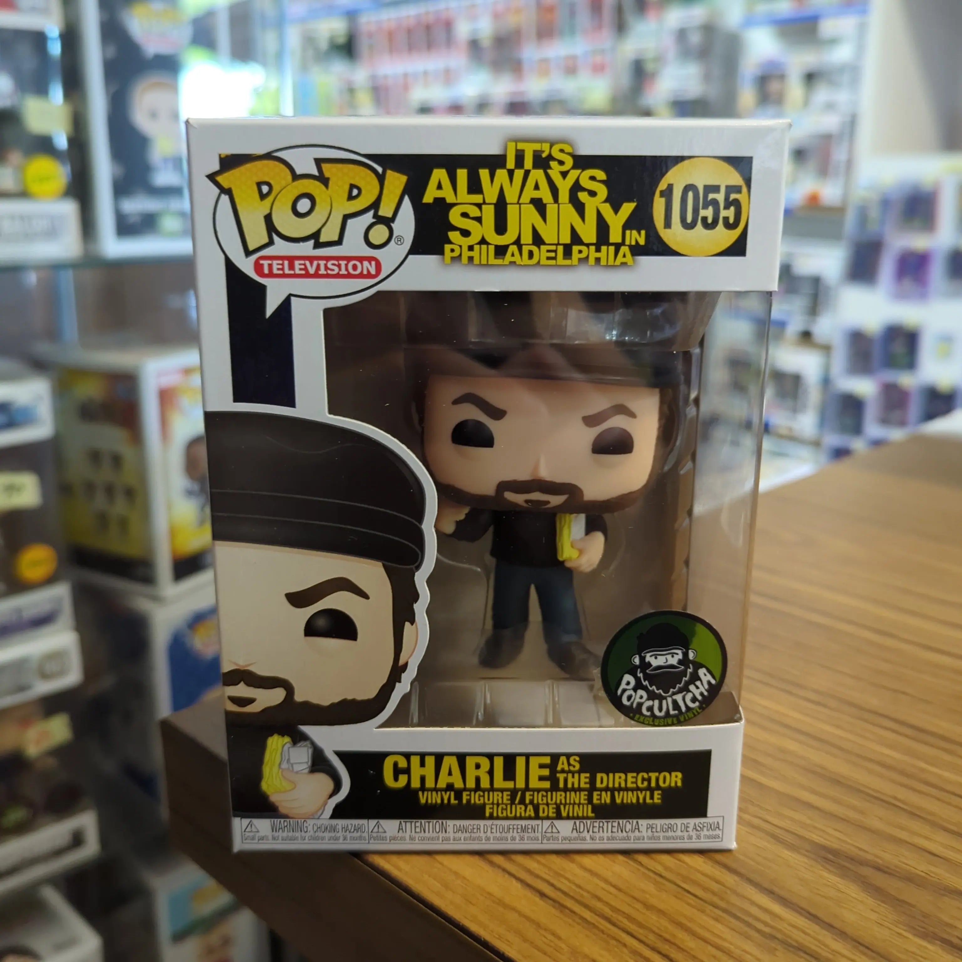 Funko hotsell Pop Charlie as the Director / Starring as the Dayman - 1055, 1054