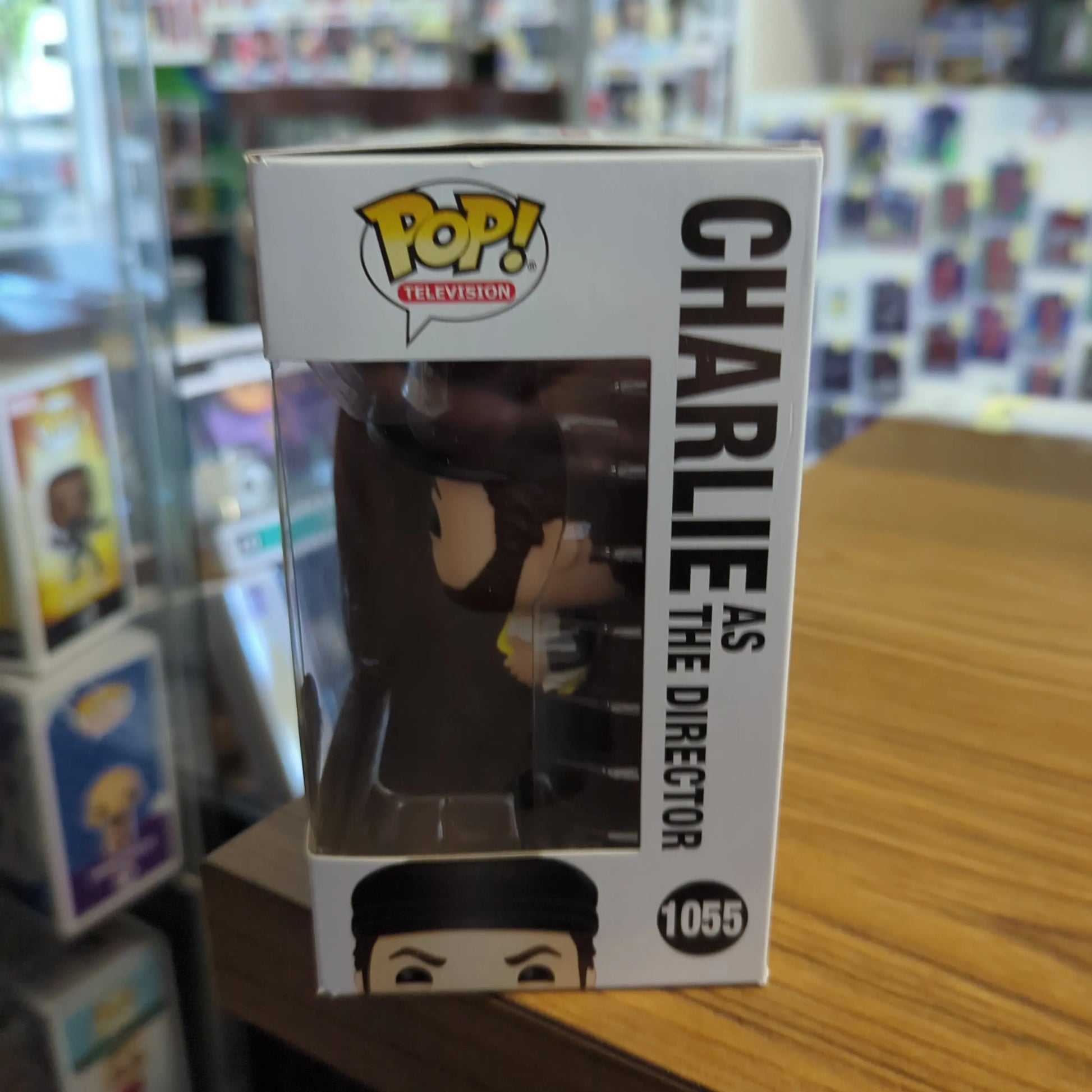 Always Sunny In Philadelphia - Charlie Pop! Vinyl #1055 (As The Director) FRENLY BRICKS - Open 7 Days