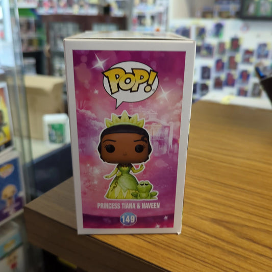 Funko Pop! Princess and The Frog - Tiana and Naveen Exclusive Glitter #149 FRENLY BRICKS - Open 7 Days